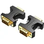 Vention Adaptador VGA Macho a Macho DDEB0 1080P Chapado en Oro